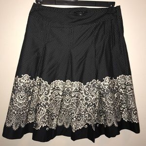 Talbots Patterned Skirt